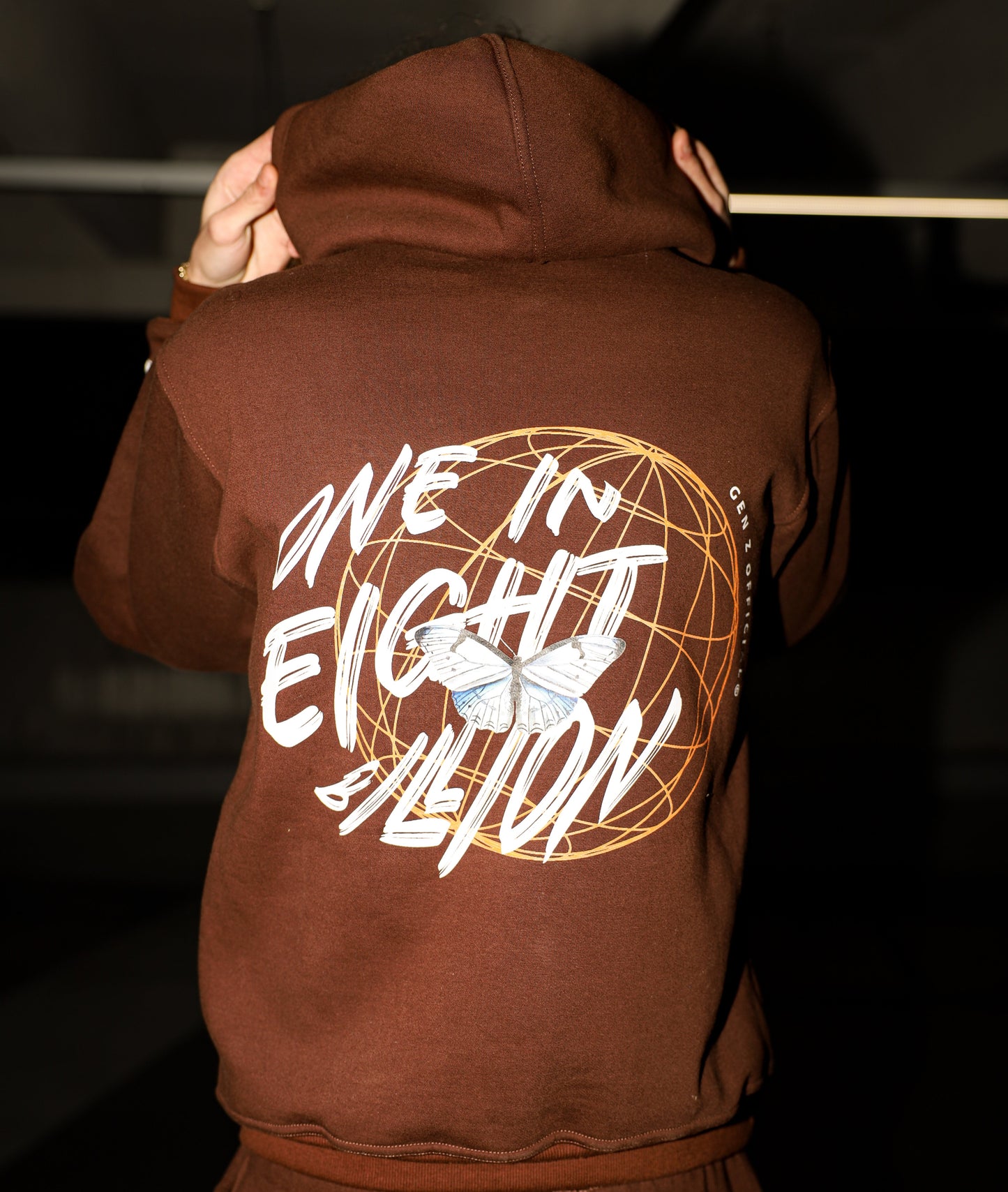 WC 24  Dark Brown Hoodie