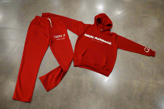 WC 24 Full Red Tracksuit