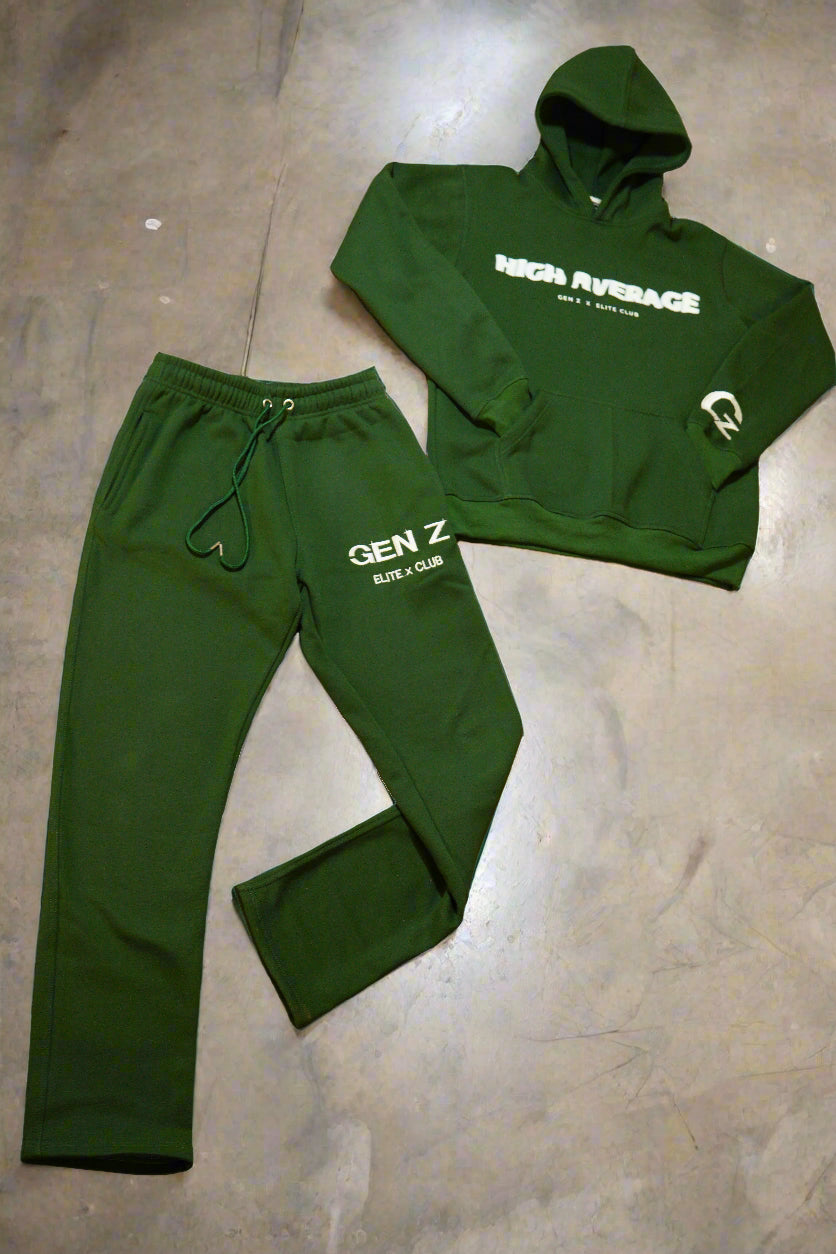 WC 24 Full Dark Green Tracksuit