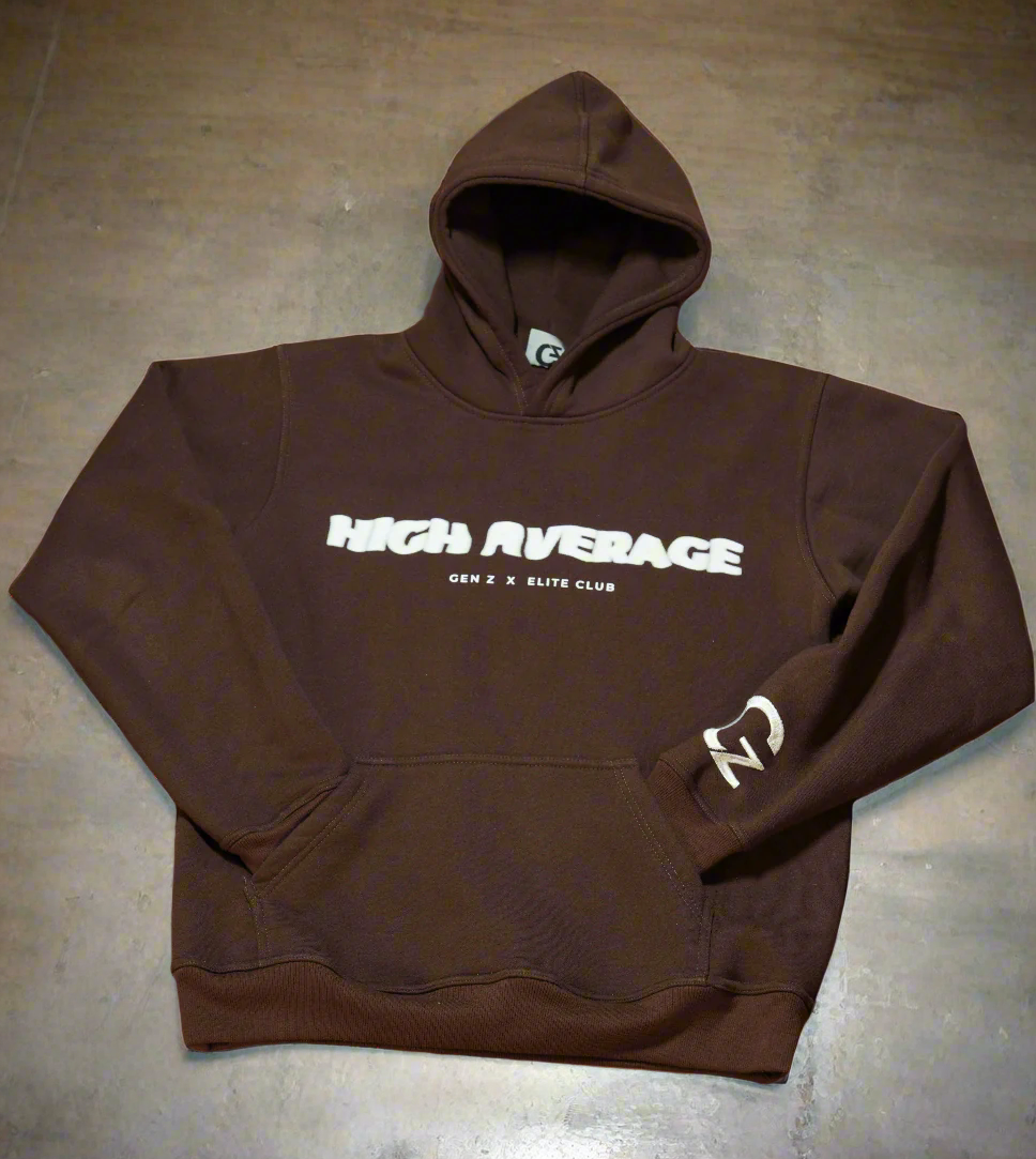 WC 24  Dark Brown Hoodie