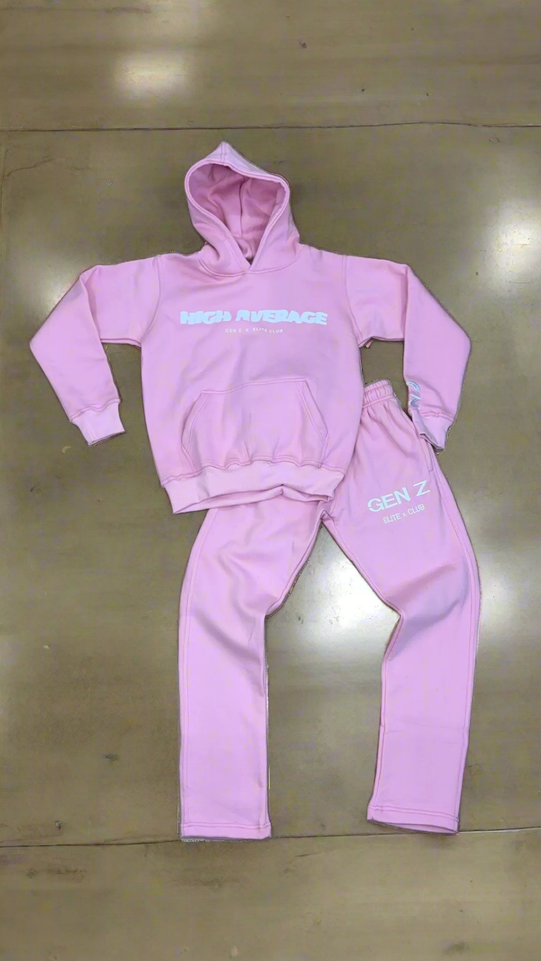 WC 24 Full Baby Pink Tracksuit